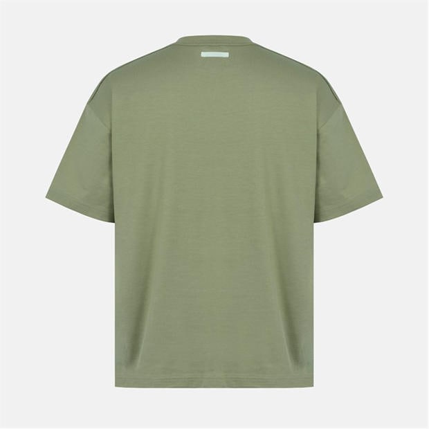 Khaki - Jack Wills - Men's Oversized T-Shirt