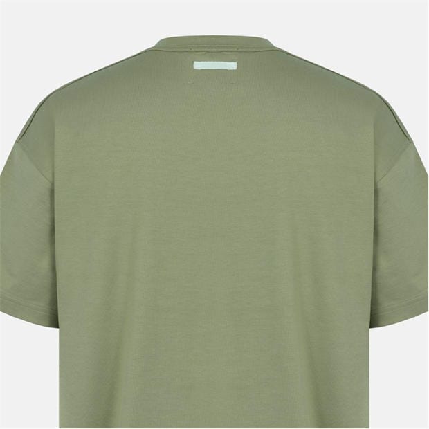 Khaki - Jack Wills - Men's Oversized T-Shirt