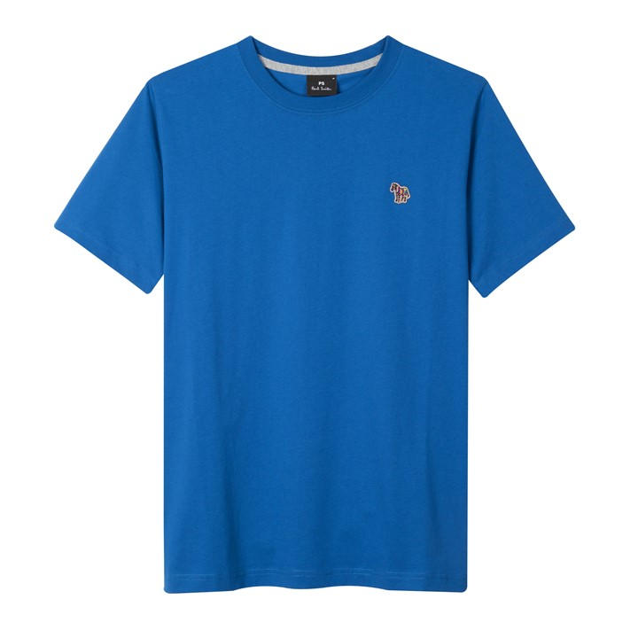 PS Paul Smith Zebra Crew Neck T-Shirt - Blue