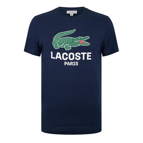 Lacoste - Men's Large Croc Regular Fit T-Shirt