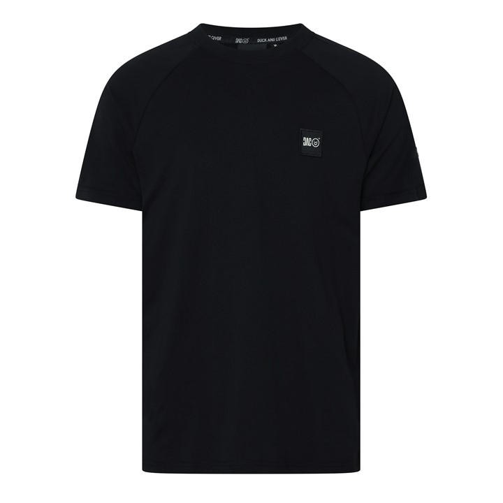 Duck And Cover Men's Black Duck Topfield T in Size 2XL, Sports Direct