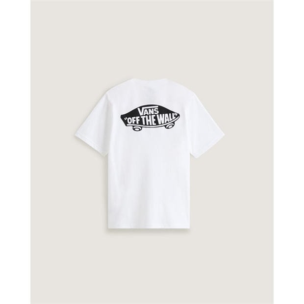 White - Vans - Vans Back Print Tee Juniors