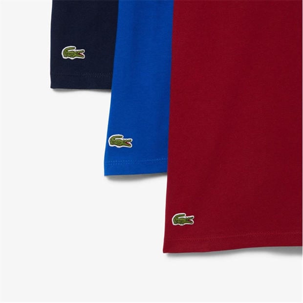 Bord/Cobalt/Nvy - Lacoste - Lacoste 3Pck Slm T Sn99