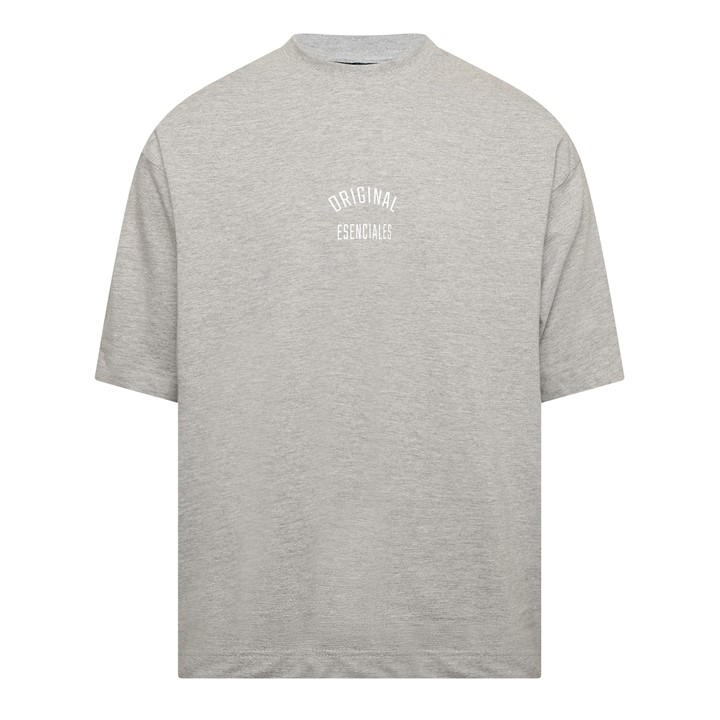 Original Esenciales  Grey Luke T-Shirt in Size M, Sports Direct