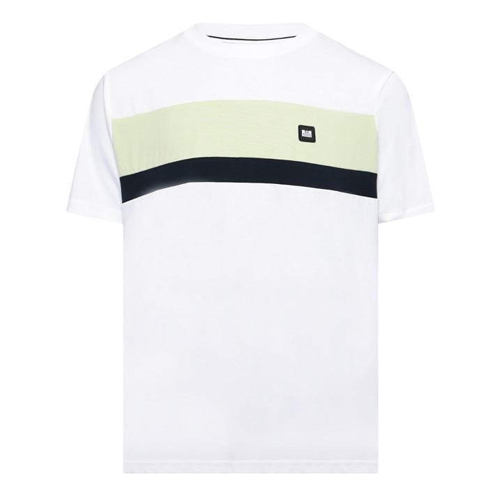 Weekend Offender Men' White Weekend Crossword T in Size S, Sports Direct