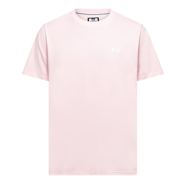 Weekend Offender Men' Pink Weekend Bridgetown T in Size S, Sports Direct