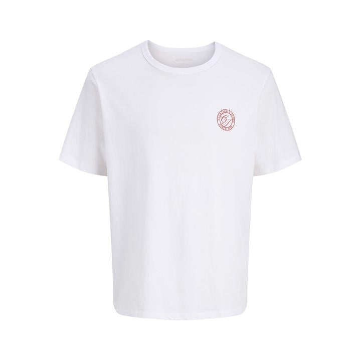 Jack And Jones Men' White T-Shirt in Size S, Sports Direct