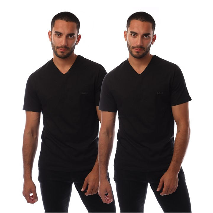 Boss Men's Black Spirit Regular Fit T-Shirt in Size 2XL, Sports Direct