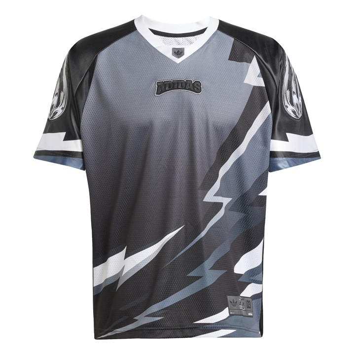 Adidas Originals Men's Black Team Jersey T-Shirt in Size 2XL, Sports Direct