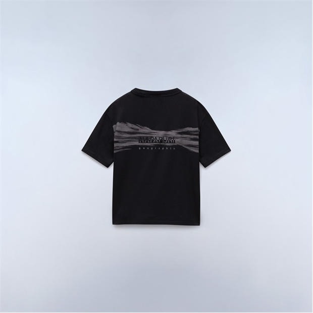 Black Beaut 941 - Napapijri - Back Print Tee Junior