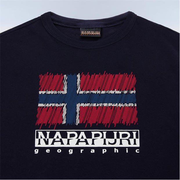Blue Marine 176 - Napapijri - Adige T-Shirt Juniors