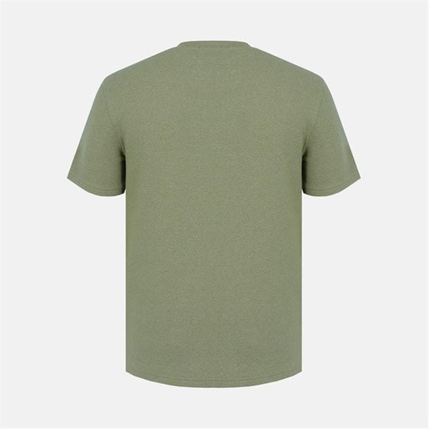 Sage Green - Jack Wills - Men's JW Bubble Texture Cotton Short Sleeve Crew Neck Oversized T-Shirt