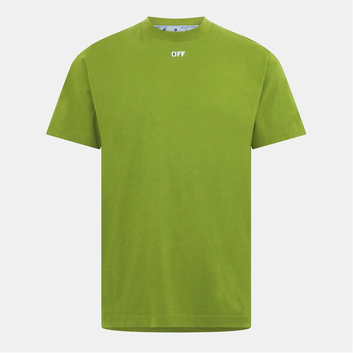 Off White Men's  Brick Arrow Crew Neck Short Sleeve T-Shirt in Size XXS, Sports Direct