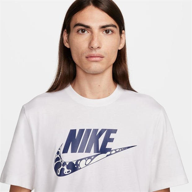 White - Nike - Men's Futura T-Shirt
