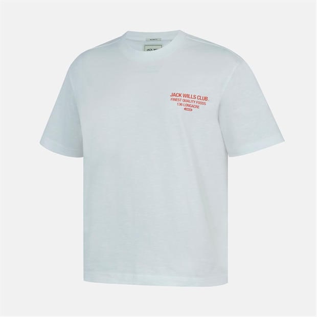 Oyster Print - Jack Wills - Men's Oversized T-Shirt