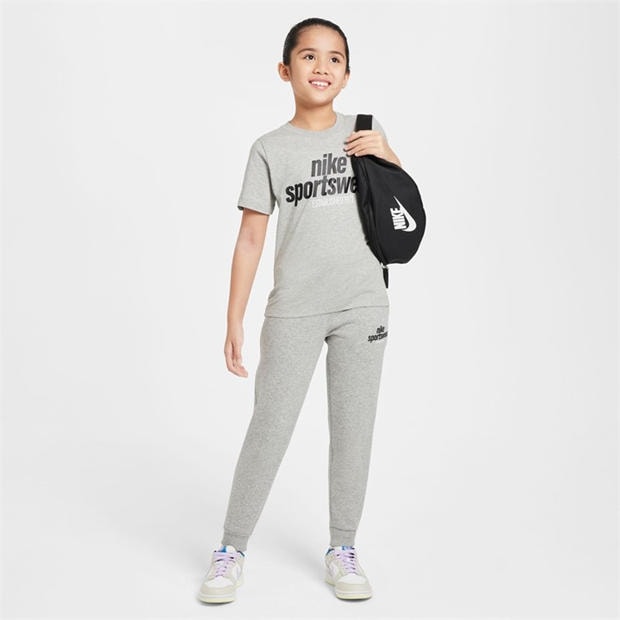 Dk Grey Heather - Nike - Nike K NSW T Clb FAM Jn99