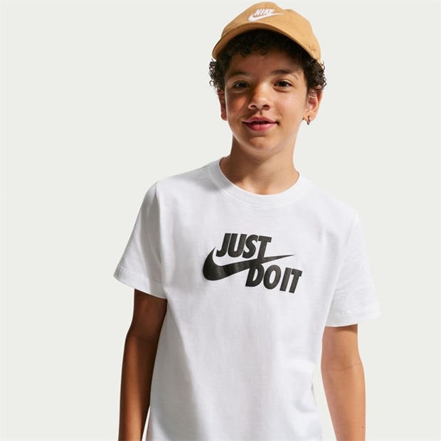 White - Nike - Kids' T-Shirt