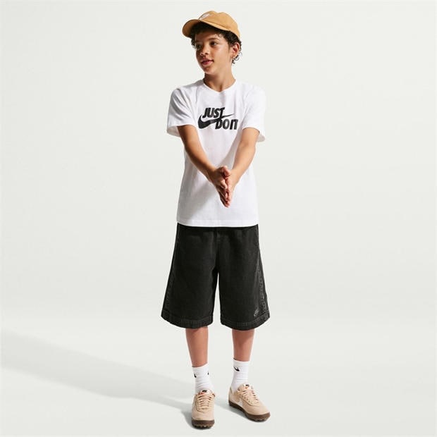 White - Nike - Kids' T-Shirt