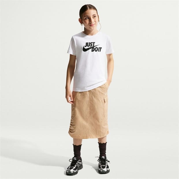 White - Nike - Kids' T-Shirt