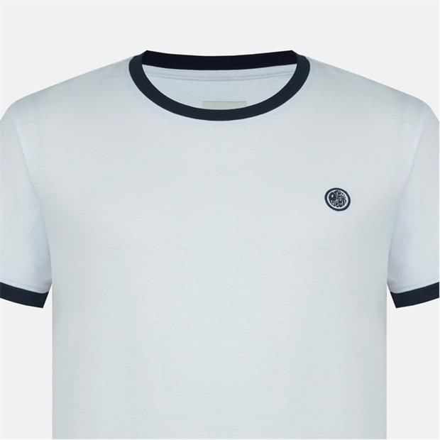 Multi - Pretty Green - Men's 5-Pack Cotton Crew Neck Short Sleeve T-Shirt