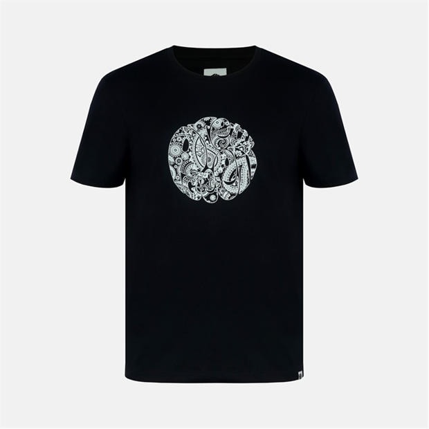 Multi - Pretty Green - Men's 5-Pack Cotton Crew Neck Short Sleeve T-Shirt