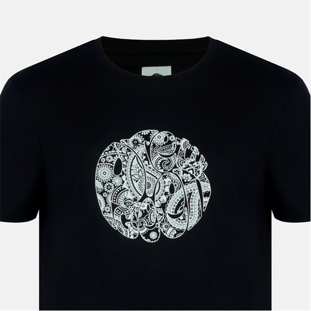 Multi - Pretty Green - Men's 5-Pack Cotton Crew Neck Short Sleeve T-Shirt