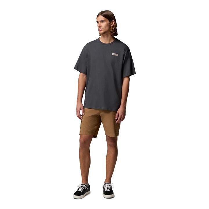 Columbia Men' Black Csc™ Heavyweight Tee in Size S, Sports Direct