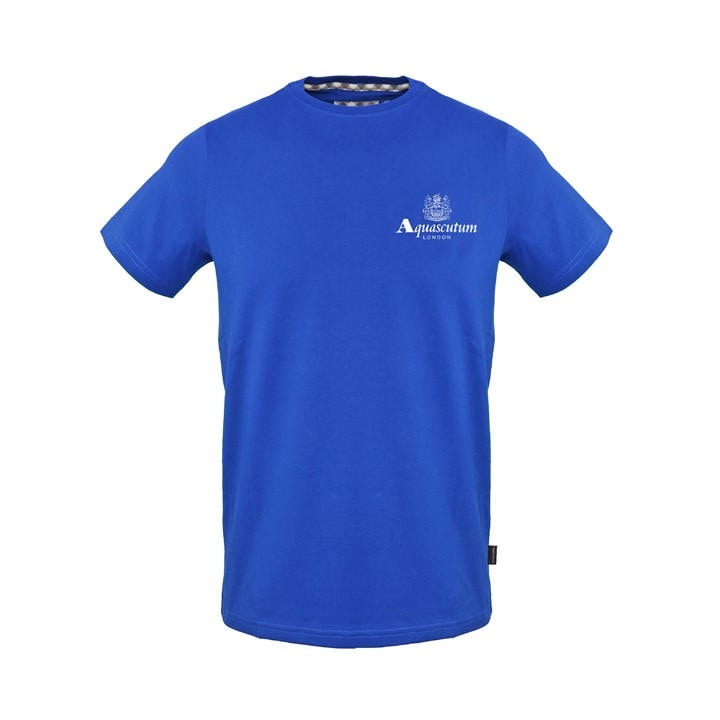 Aquascutum Men's Blue T-Shirt in Size M, Sports Direct
