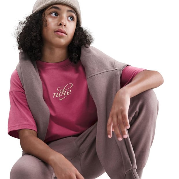 Sweet Beet - Nike - Nike G Nsw Tee Shine Jn99