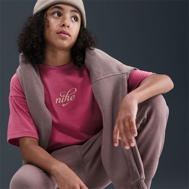 Sweet Beet - Nike - Nike G Nsw Tee Shine Jn99
