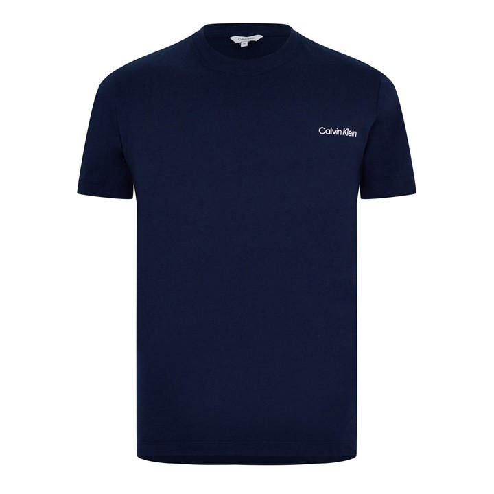 Calvin Klein Men's Blue Core Logo T Shirt in Size L, Sports Direct