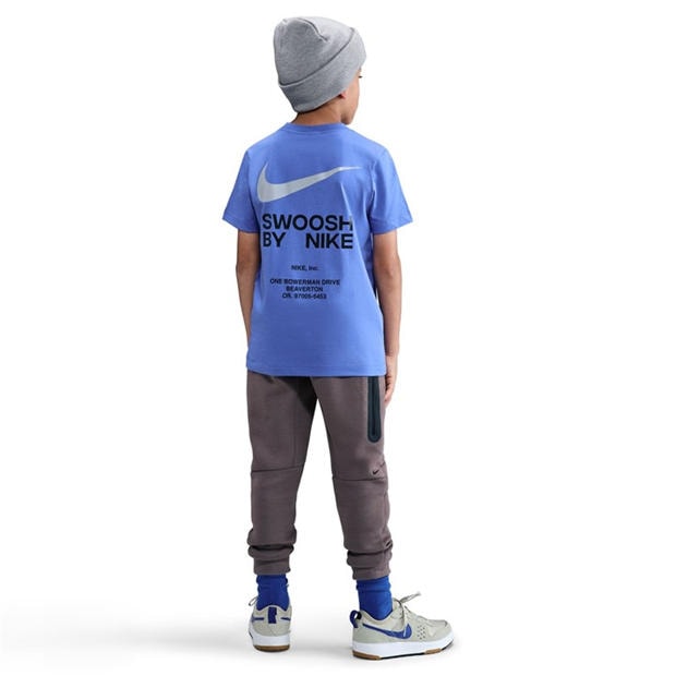 Comet Blue/Lt S - Nike - Kids' Athlete T-Shirt