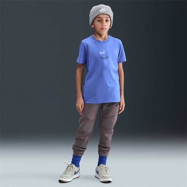 Comet Blue/Lt S - Nike - Kids' Athlete T-Shirt