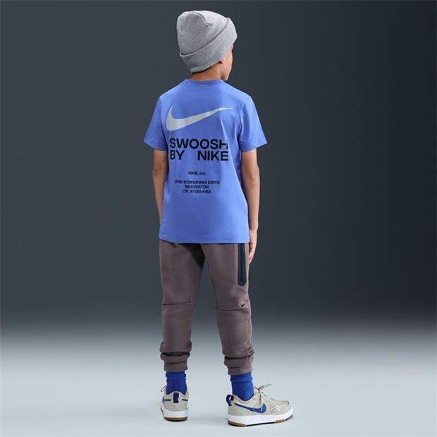 Comet Blue/Lt S - Nike - Kids' Athlete T-Shirt
