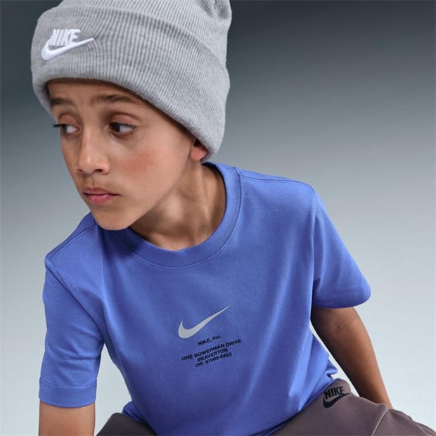 Comet Blue/Lt S - Nike - Kids' Athlete T-Shirt