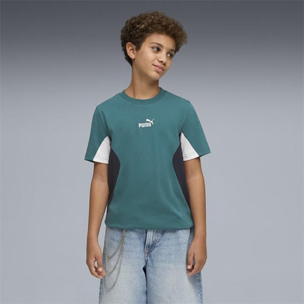 Emerald - Puma - Puma Colr Block Tee Jn63