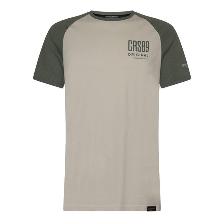 Crosshatch Men's Green Ch Bretsby T-Shirts Sn64 in Size 2XL, Sports Direct