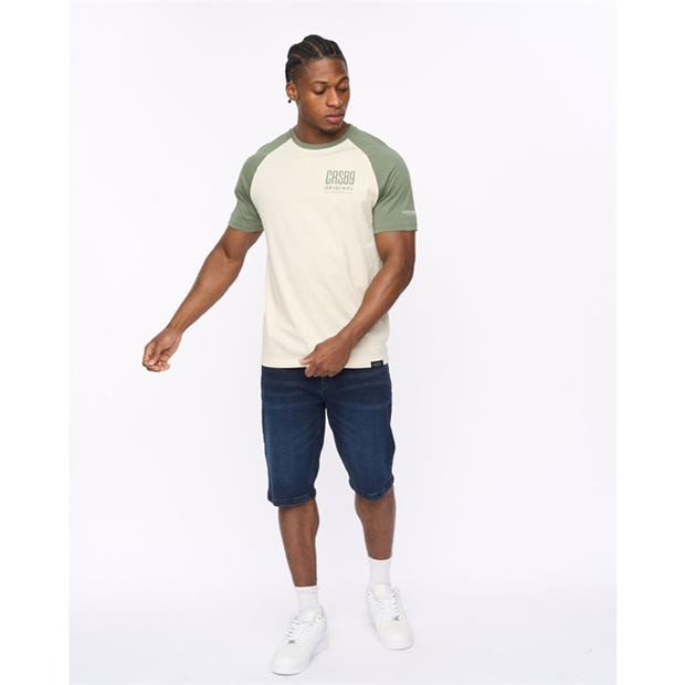 OLIVE - Crosshatch - CH Bretsby T-Shirts Sn64