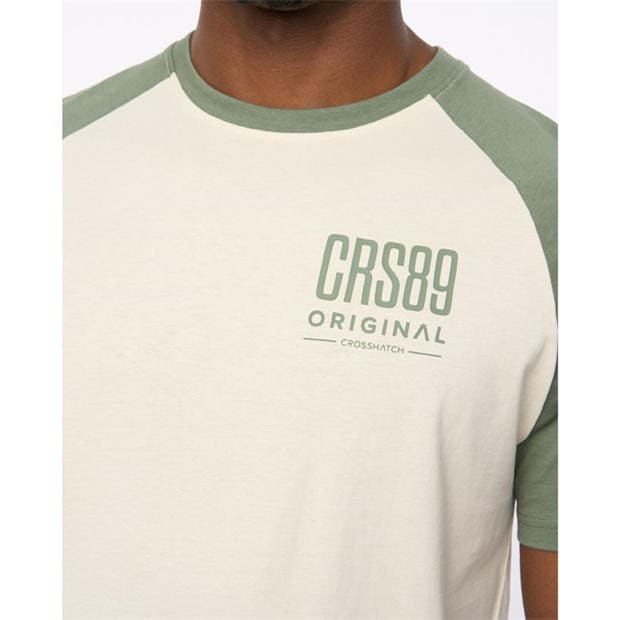 OLIVE - Crosshatch - CH Bretsby T-Shirts Sn64