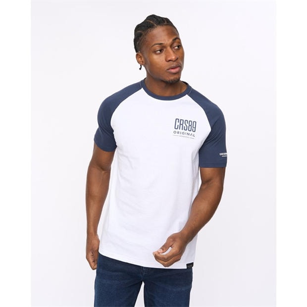 NAVY - Crosshatch - CH Bretsby T-Shirts Sn64