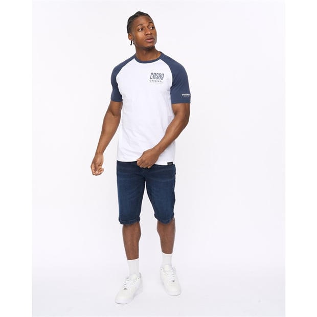 NAVY - Crosshatch - CH Bretsby T-Shirts Sn64