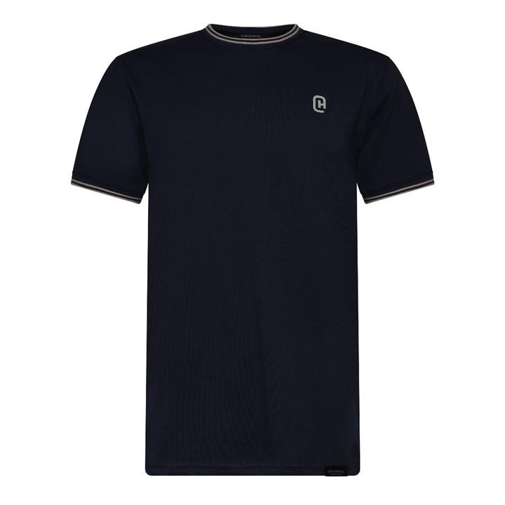 Crosshatch Men's Blue Ch Preece T-Shirt Sn64 in Size 2XL, Sports Direct