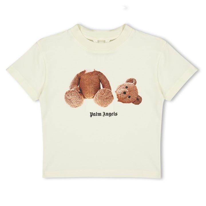 Palm Angels Boys White Kids' T-Shirt in Size 11 - 12 Years, Sports Direct