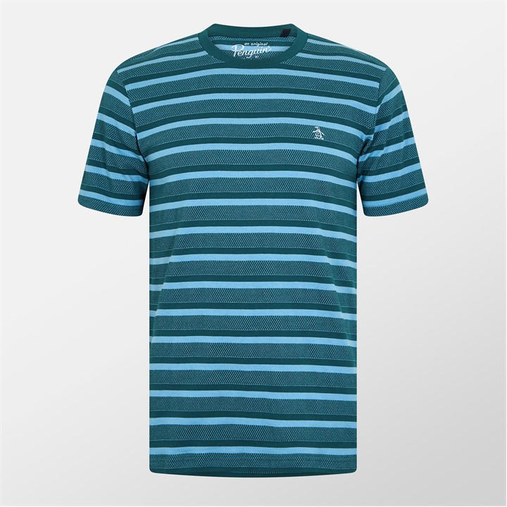 Original Penguin Men' Green Regular Fit T-Shirt in Size S, Sports Direct