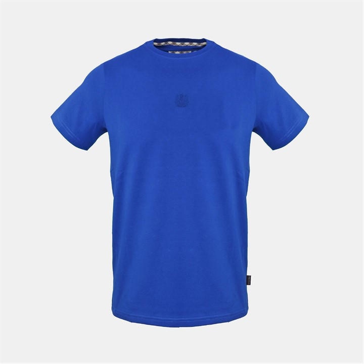 Aquascutum Men' Blue T in Size S, Sports Direct