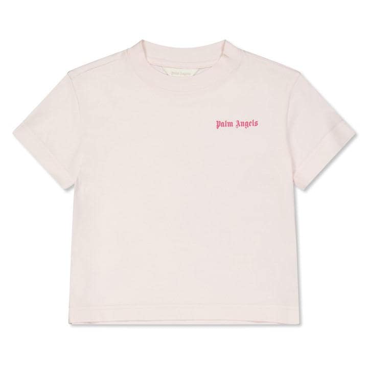 Palm Angels Girls Pink Kids' T-Shirt in Size 11 - 12 Years, Sports Direct