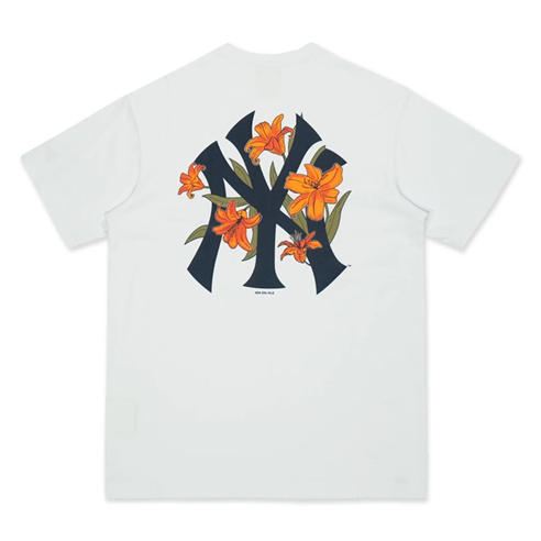 New Era - Men's New York Yankees Floral Cotton Short-Sleeve T-Shirt