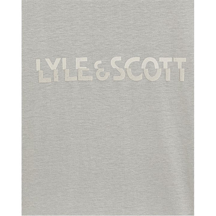 Lyle And Scott Boys Grey Kids' Logo Regular Fit T-Shirt in Size 13 - 14 Years, Sports Direct