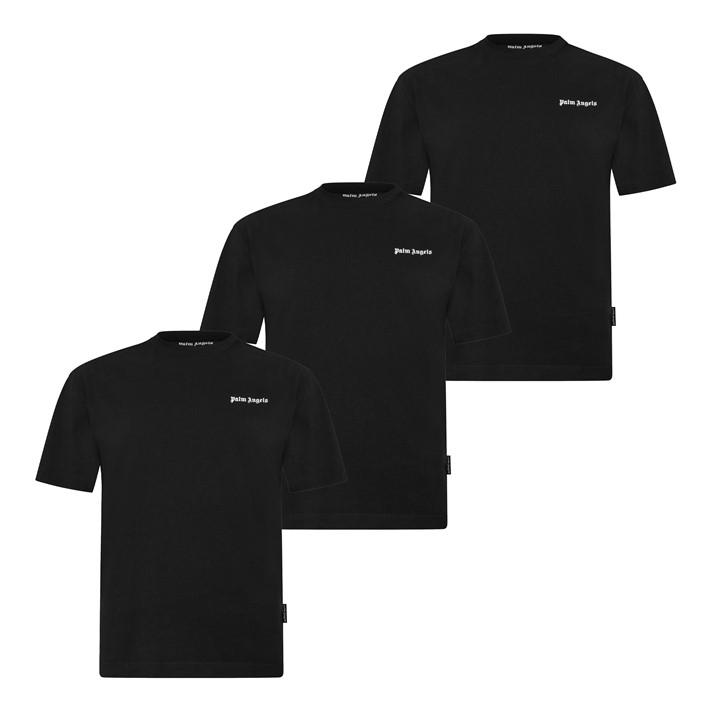 Palm Angels Men's Black Small Logo T-Shirt in Size XL, Sports Direct