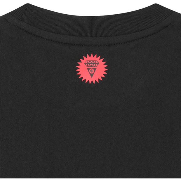 Black - ICECREAM - Men's Glitter Dog T-Shirt